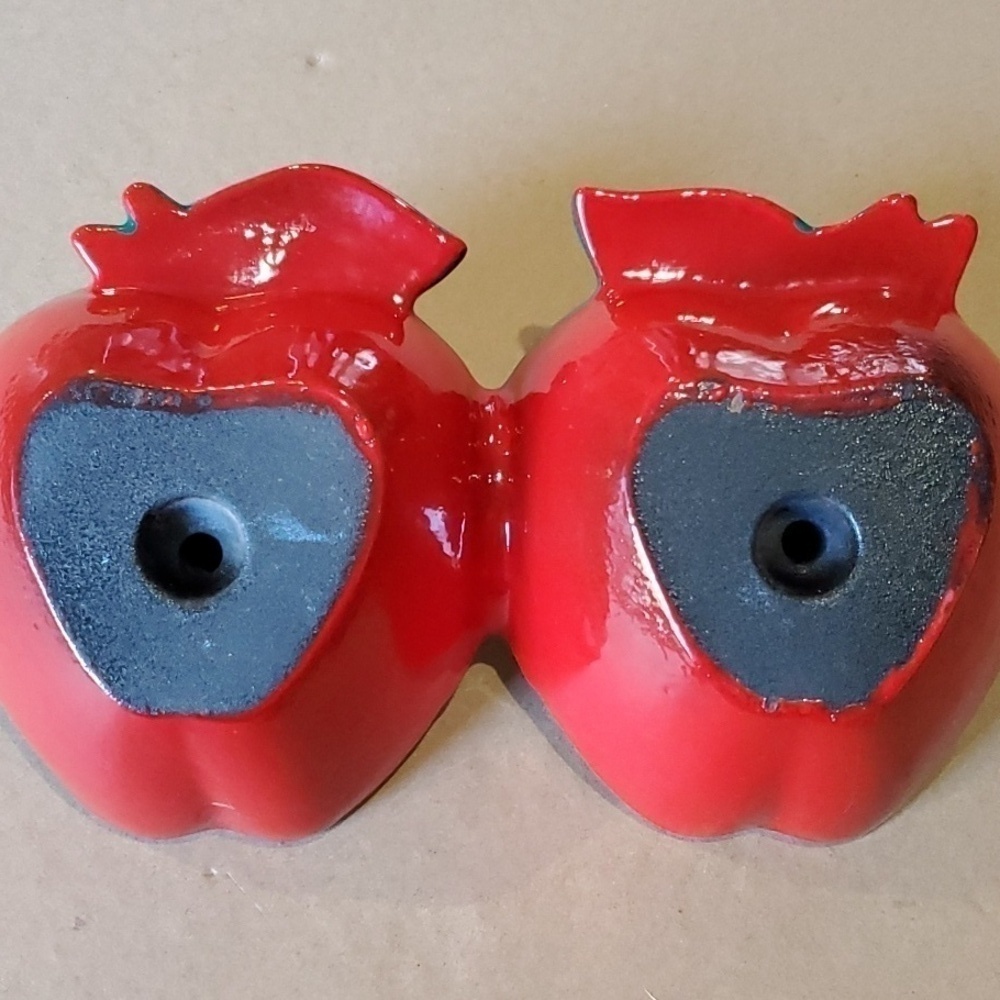 Enamel double Apple baker . Unbranded - Picture 3 of 6